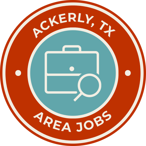 ACKERLY, TX AREA JOBS logo